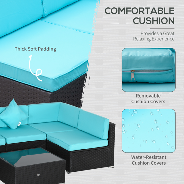 Outdoor Patio Furniture Set - Stylish & Durable for Garden, Backyard, or Balcony - Perfect for Relaxation & Entertaining Guests