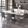 Natural Luxury Stone Dining Table Marble Light Luxury High-end Imported Household New Rectangular Home Furniture