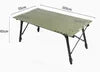 Lightweight Outdoor Furniture Portable Beach Picnic Camping Folding Table Three-piece Aluminum Alloy Plate Adjustable Height