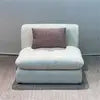 Convertible Extendable Apartment-Friendly Living Room Compress Sofa Set Rectangle Furniture Fabric Material Modern Design Solid