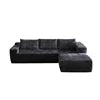 Best-Selling Convertible Tufted L-Shaped Modular Fabric Sofa with Modern Design for Living Room-Flexible Combination Sofa Set