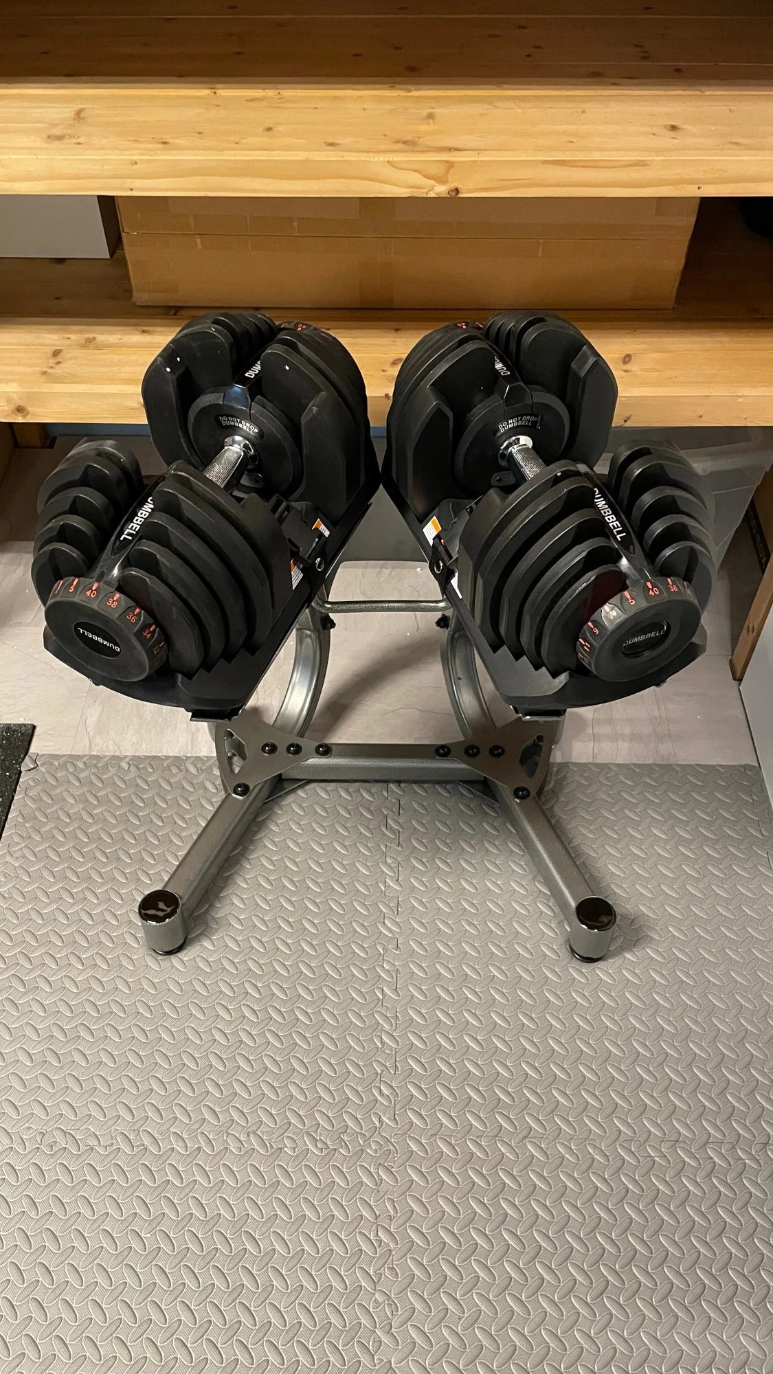 Gym Commercial 2 Pieces 40KG/90LB (With Base)+1 Stand Door To Door, Seller Pay Taxes Gym Commercial Dumbbell Set