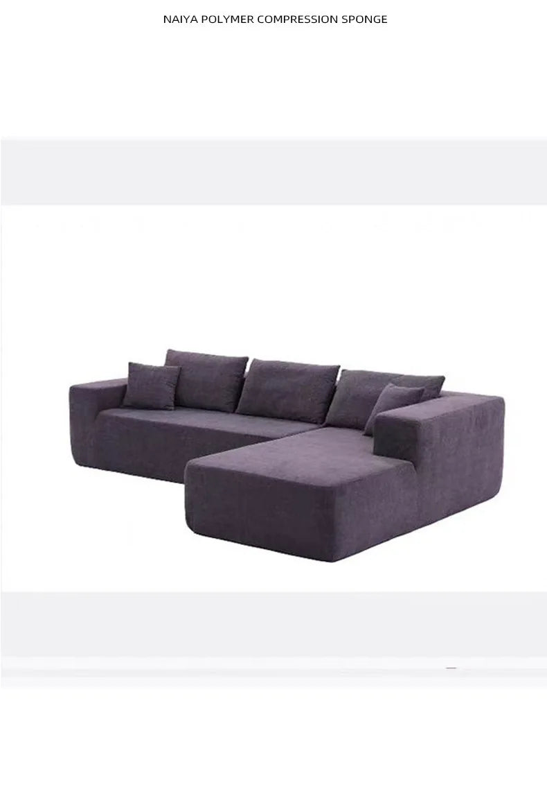 Vacuum Compression Roll Sofa Compression Sofa Full Sponge No Skeleton Small Apartment Sofa