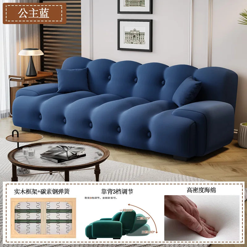 Minimalist Designer Living Room Sofas Versatile Nordic Puff Living Room Sofas Lounge Modern Divano Moderno Home Furniture