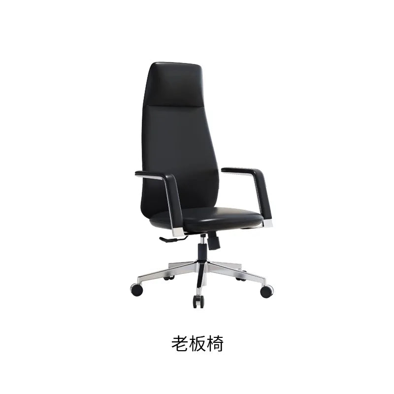 Simple and light luxury office desk and chair combination President's table Manager table Large desk office