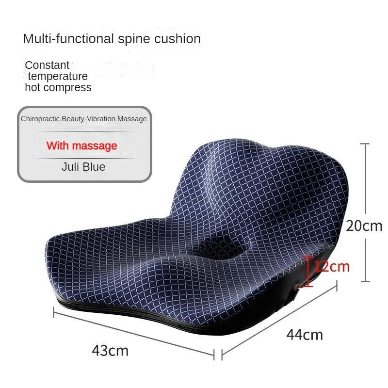 Coccyx Memory Foam Chair Orthopedic Pillow Office Seat Pad Hemorrhoid Treat Car Seat Big Cushion Relief Pain Tailbone Pillow