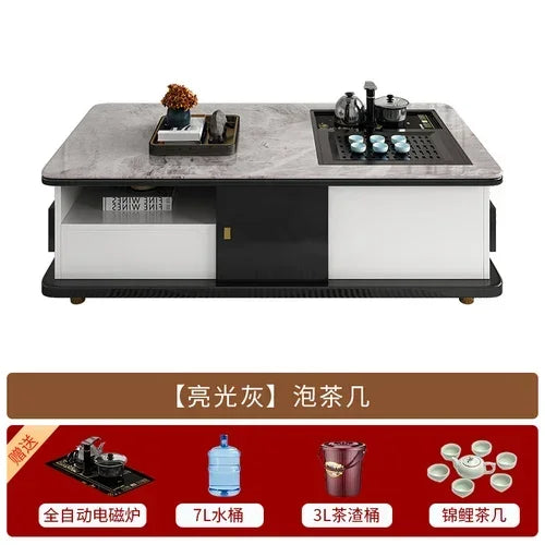 Multi Function Smart Coffee Table Luxury Cheap Rectangle Design Modern Coffee Table Nordic Tea Auxil Home Furniture