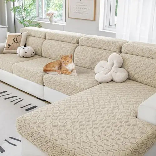 Hapihappy Individual Couch Cushion Covers Universal Magic Sofa Covers Washable Stretch Cushion Covers Interior Sofa Seat Covers