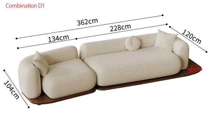 #Modern Modular Sectional Sofa for Living Room Cloud Soft Fabric Comfy Sleeper Couch Customizable Home Furniture