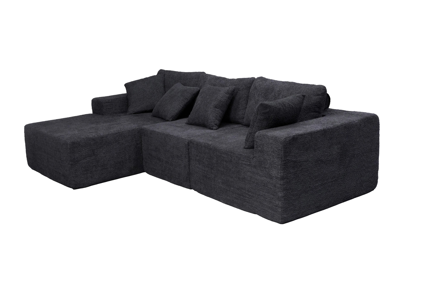 Combination sofa sofa compressed fabric living room furniture recliner