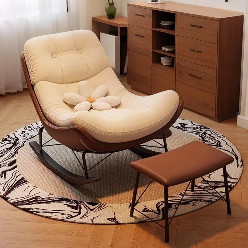 Recliner Hotel Design Living Room Chairs Puffs Lounge Velvet Living Room Chairs Acent Lazy Eames Muebles Hotel Furniture