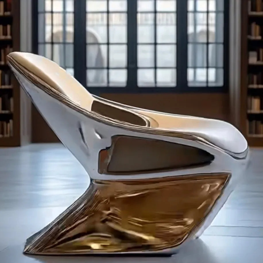 Leisure chair Modern simple living room Balcony single sofa Light luxury back chair