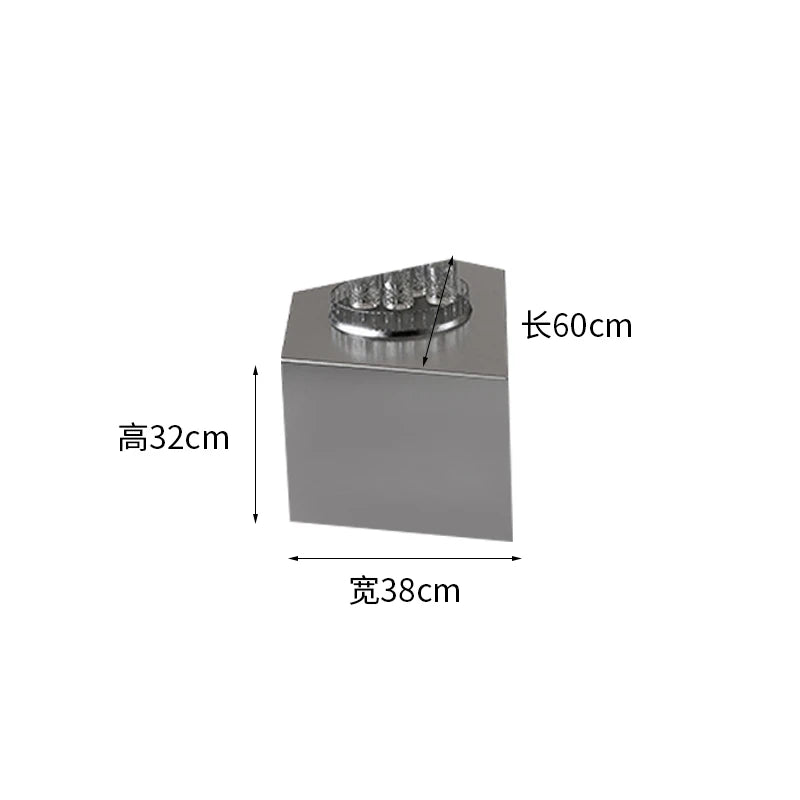 Glam Simple Coffee Table Ornaments Frame Design Storage Coffee Table Modern Aesthetic Meubles De Salon House Accessories