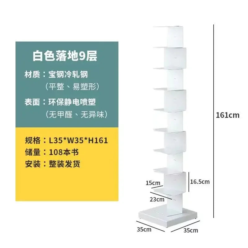 Corner Bookcase Bookends Modern Industrial Ladder Bedside Bookcase Bedroom Desktop Estanteria Habitacion Cute Furniture