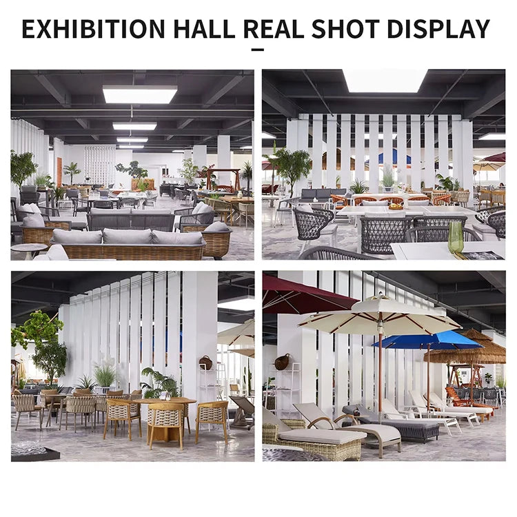 Villa Courtyard corner outdoor sofa Aluminum Furniture Hotel Outdoor Sunscreen Durable L-shaped Garden Sofa Customization