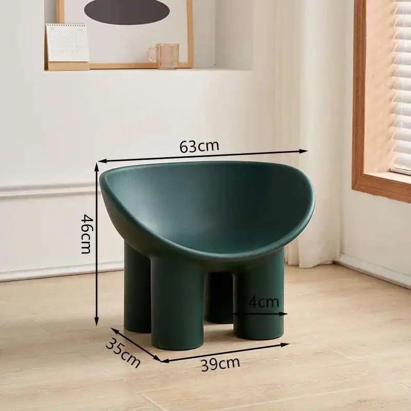 Roly Poly Chair Modern Sofa Nordic Living Room Chairs Lounge Salon Lazy Ergonomic Relax Designer Luxury Chaise Home Furniture