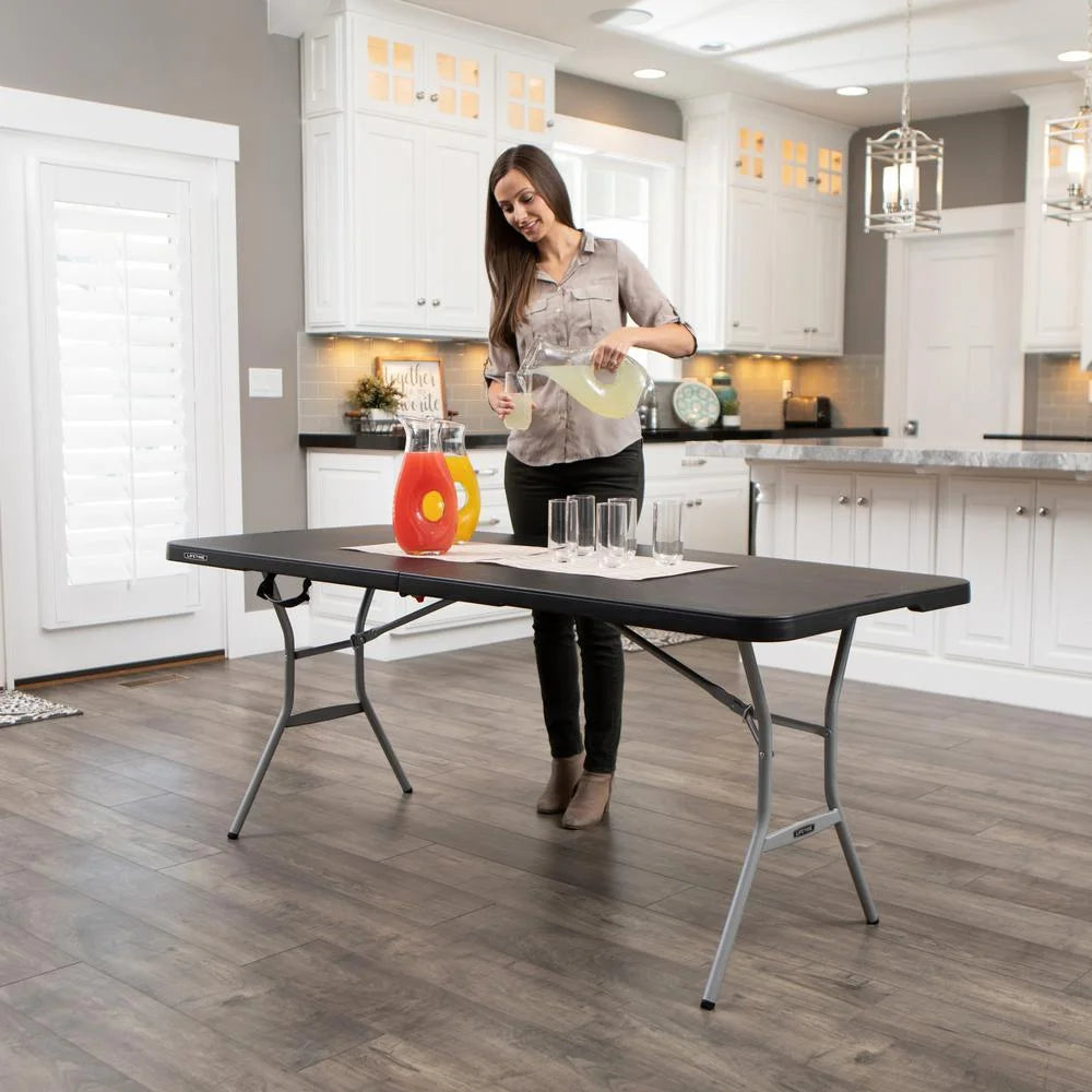 YXY Foldable Portable Office Desk Training Conference Rectangular Dining Table Calligraphy Desk Storage