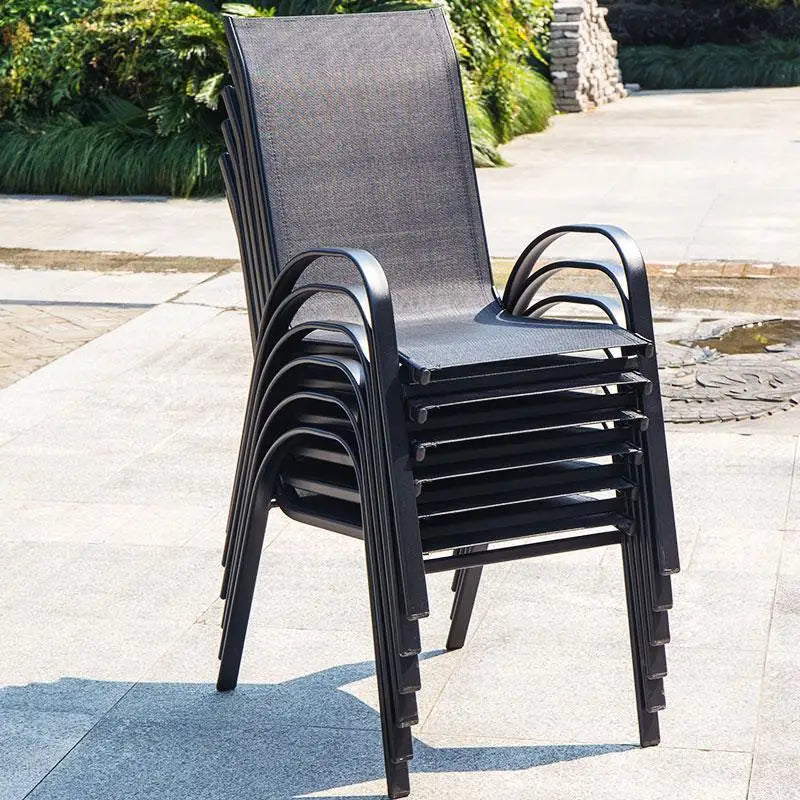 Outdoor, Leisure, Wrought Iron, Backrest Chair, Courtyard, Terrace, Chair, Stool, Living Room, Bedroom