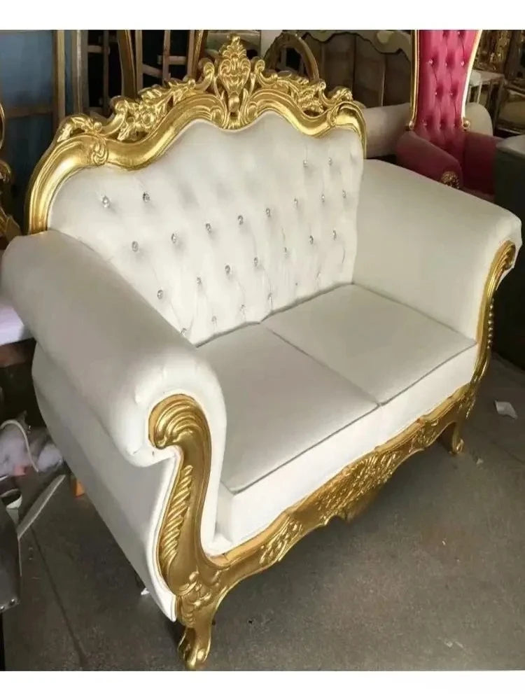 European Hotel Sofa, Wedding Double Sofa, Beauty Club Cafe Leisure Sofa.