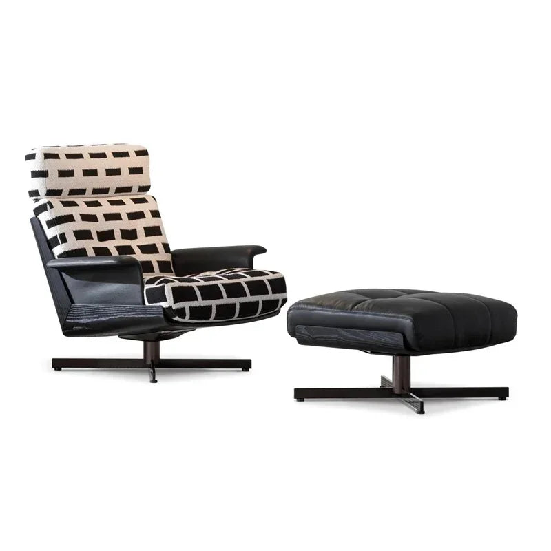 Single sofa rotating sofa chair recliner living room bedroom leisure reading chair
