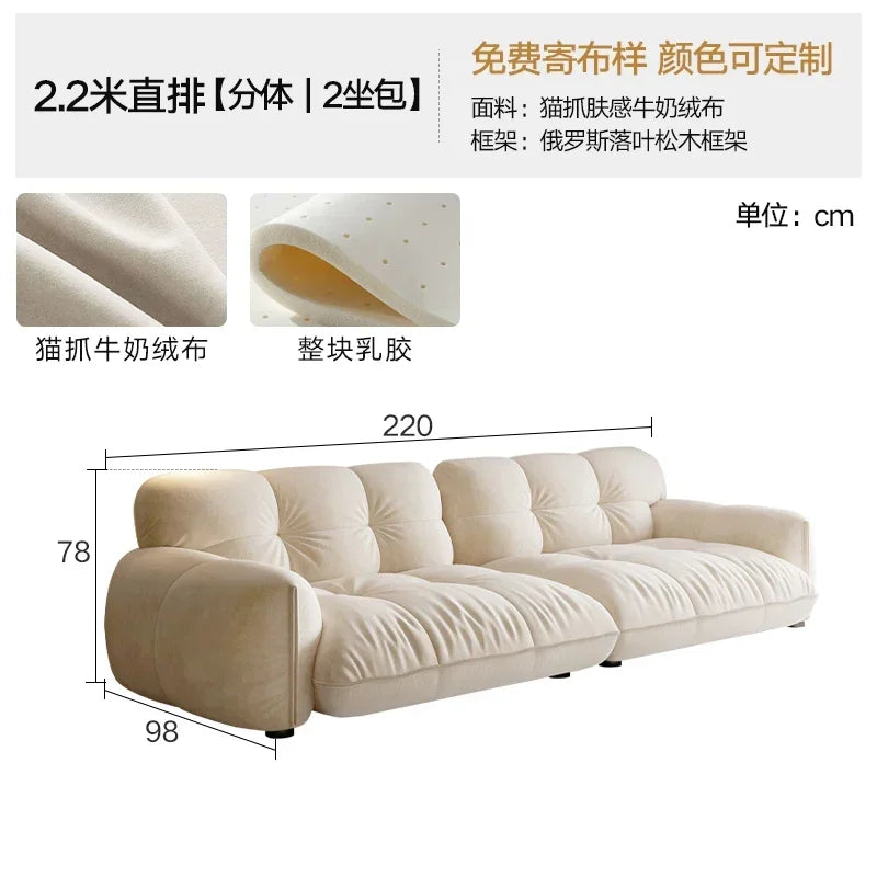 Classic Living Room Sofas Modern Minimalist Luxury Comfortable Decor Sofa Multifunctional Relaxing Adult Sillon Cama Furniture