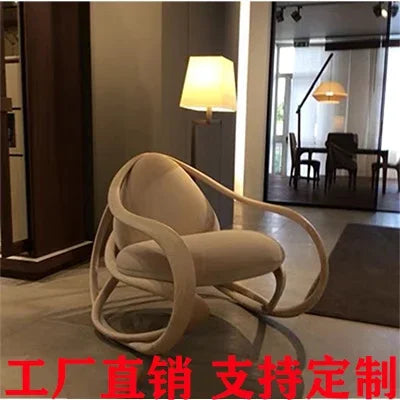 Nordic Girl Lazy Modern Throne Reading Cute Relax Living Room Chairs Home Design