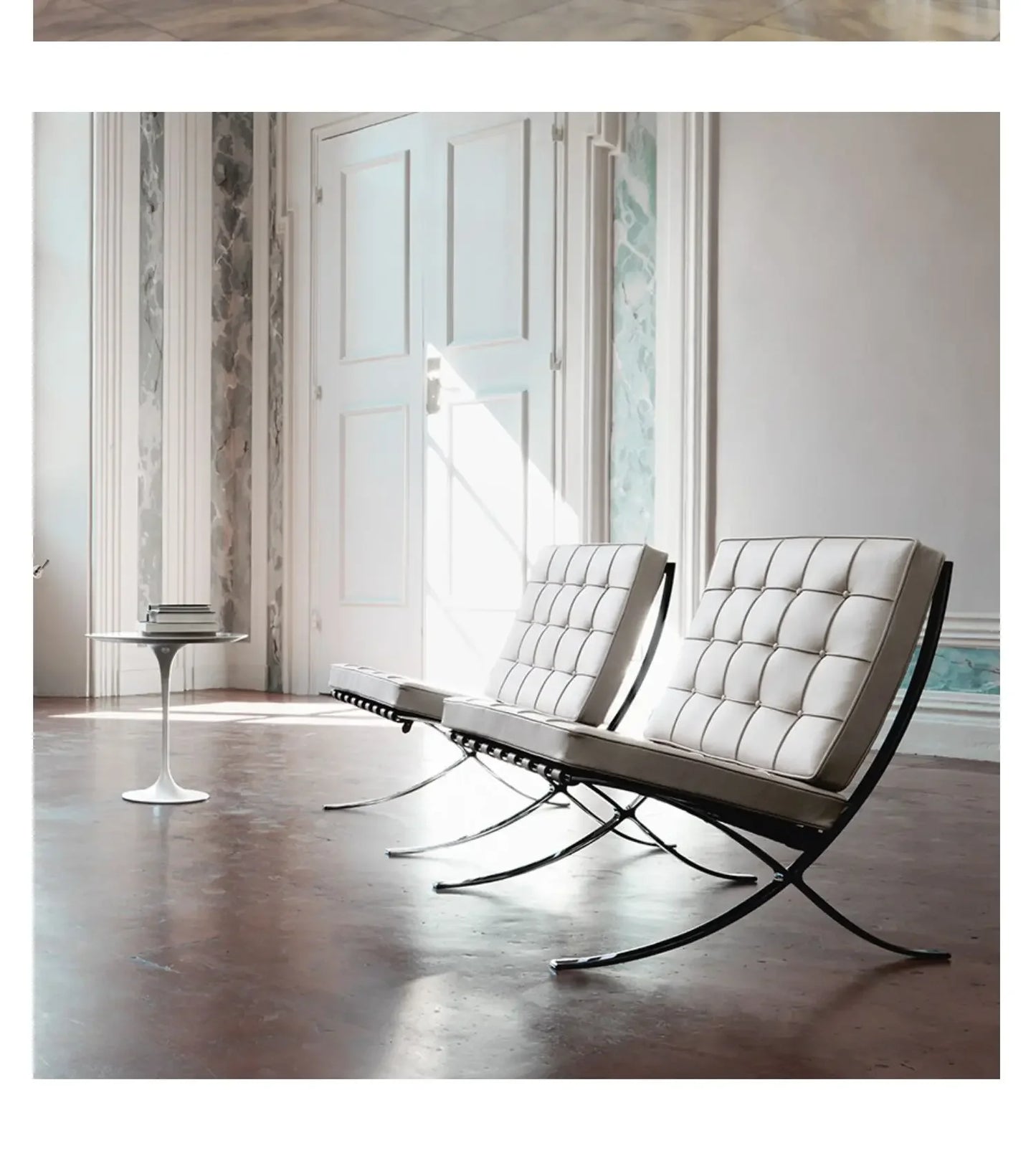 Comfortable Ergonomic Living Room Chair with Genuine Leather Backrest for Study, Cafe, and Gaming Use