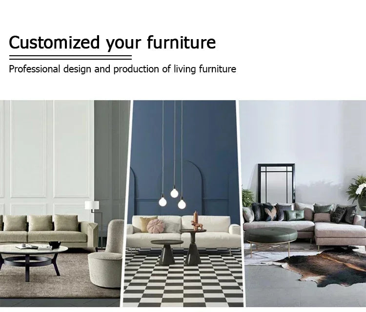 Modern Living Room Sofa Set Fabric 4 5 6 Seater Sofa Upholstered Sofas