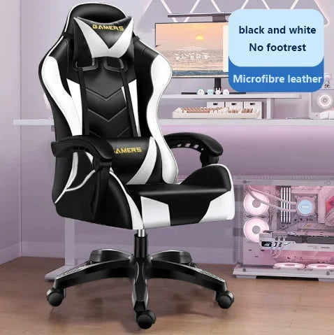 Ergonomic With Lumbar Gaming Chair With Footrest Gamer Chairs Cushion Headrest Silla Gamer Cadeira Computer Office Chair