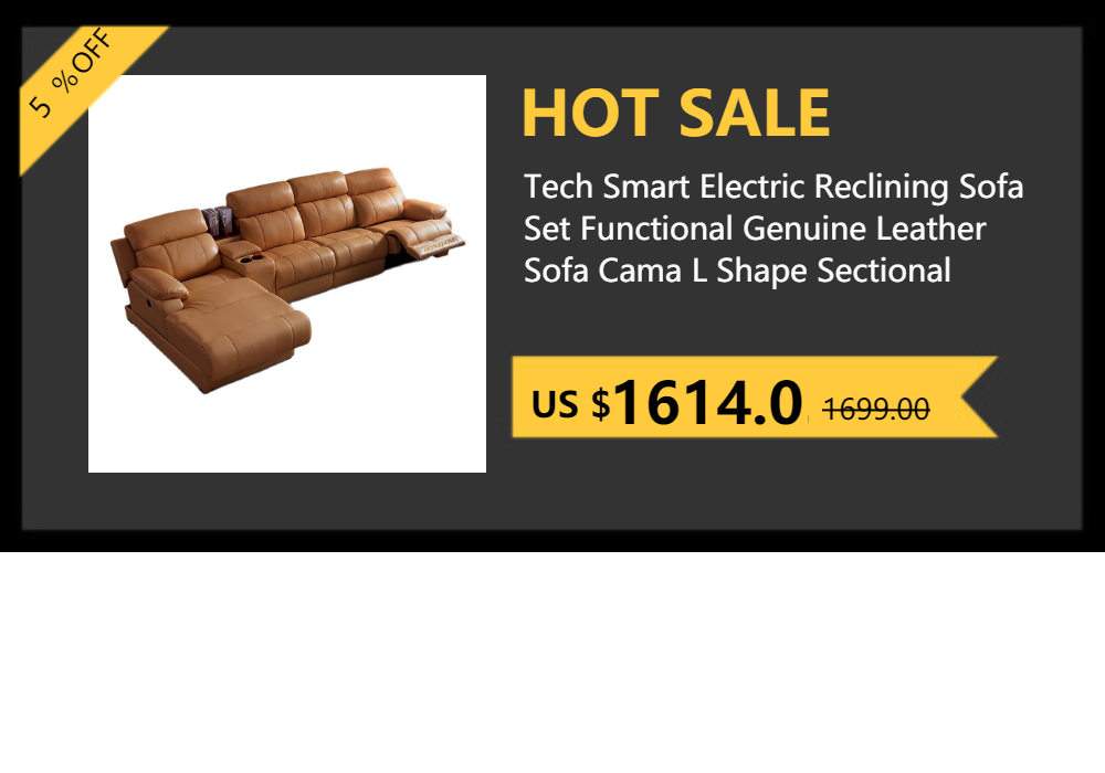 Linlamlim Modern Living Room Sofas L Shape Corner Italian Genuine Leather Couch with Speake,Radio,USB, Bluetooth, Cup Holder