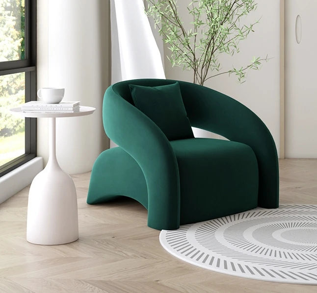 Living Room Lazy Single Sofa Leisure Balcony Chair Small House Lazy Chair