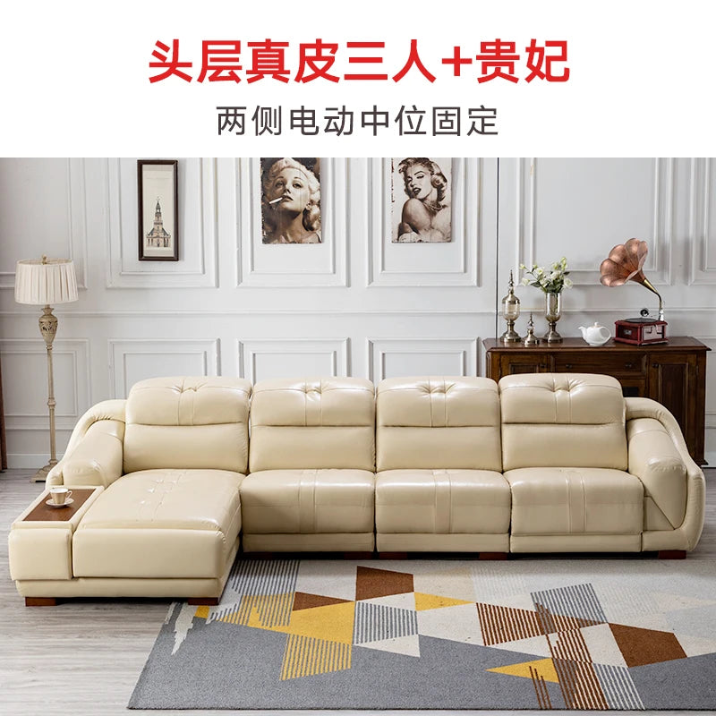 Extendeble Recliner Sofas Storage Luxury Electric Comfortable Sofas Cinema Bedrooms Sillas Para Sala De Estar Home Accessories
