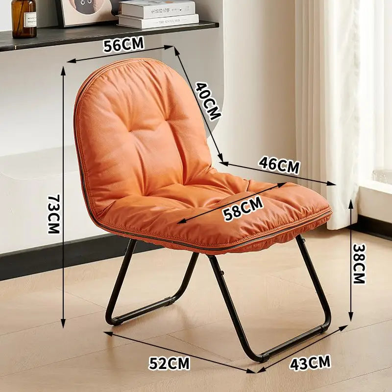 Fashionable, luxurious and comfortable sofa that can be folded and is portable. Single-person living room chair. Outdoor fishing