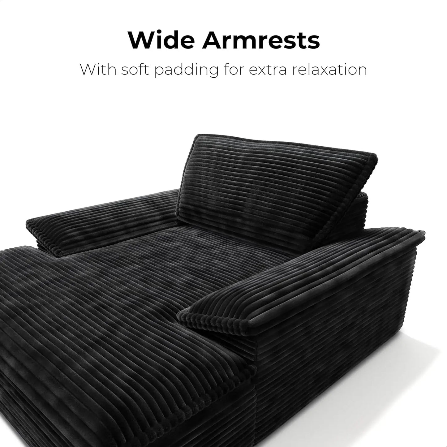 Nordic Sofabed Vacuum Compression Sofa Bed Modern Simple Lazy Sofa Bed Thick Strip Velvet Large Sofa Bed Living Room Furniture