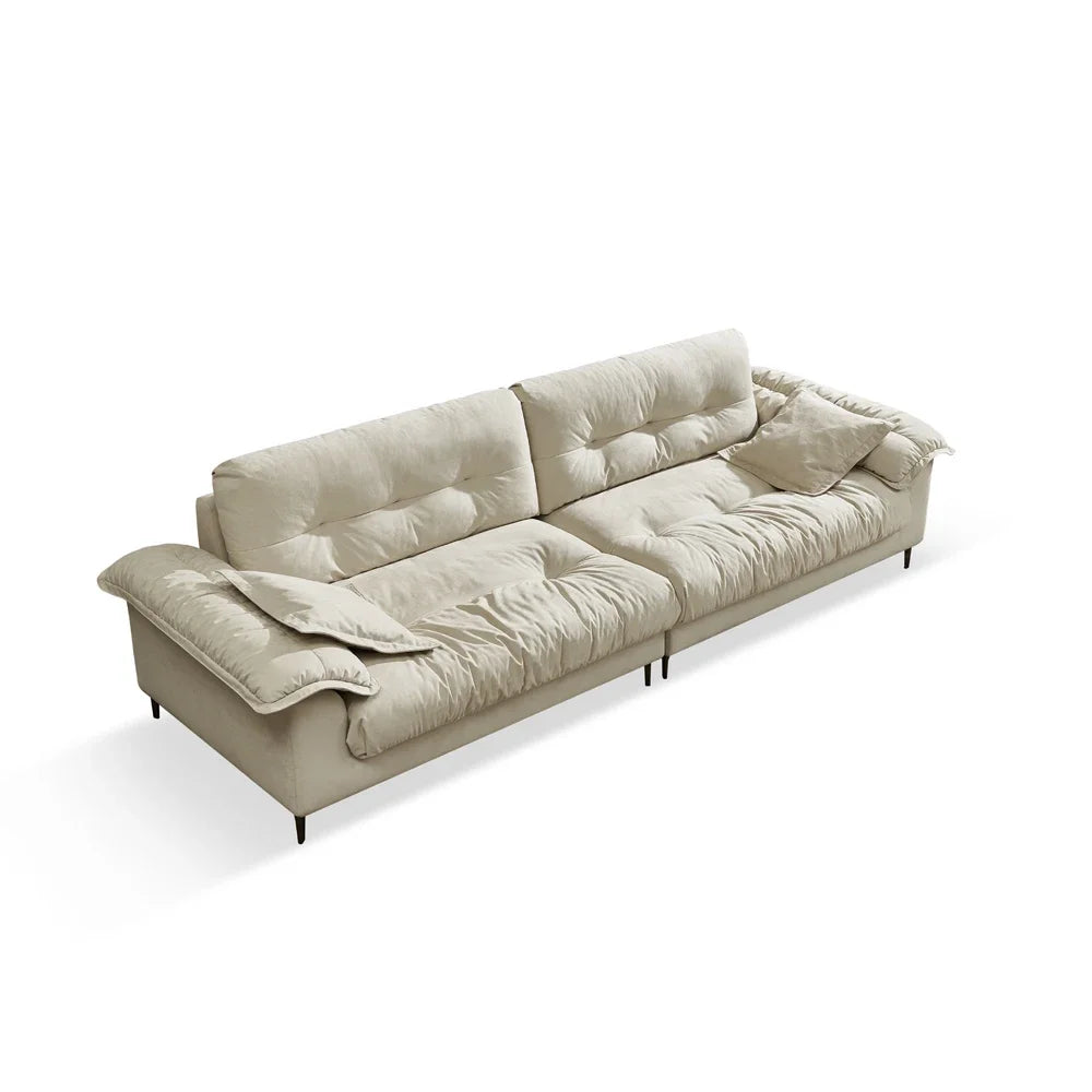 New Arrival High Quality Italian Leather Sofa Wholesale Folding Black Synthetic Leather High Quality Italian Leather Sofa