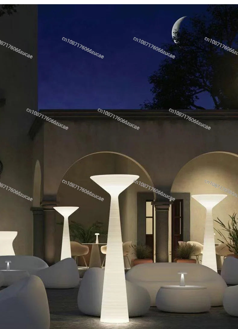 Outdoor Villa Courtyard Hotel Lobby Landscape Floor Lamp