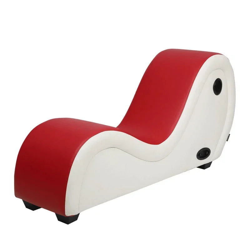 Balcony bedroom single lazy special-shaped sofa multifunctional bedside table hotel homestay lounge chair chaise longue