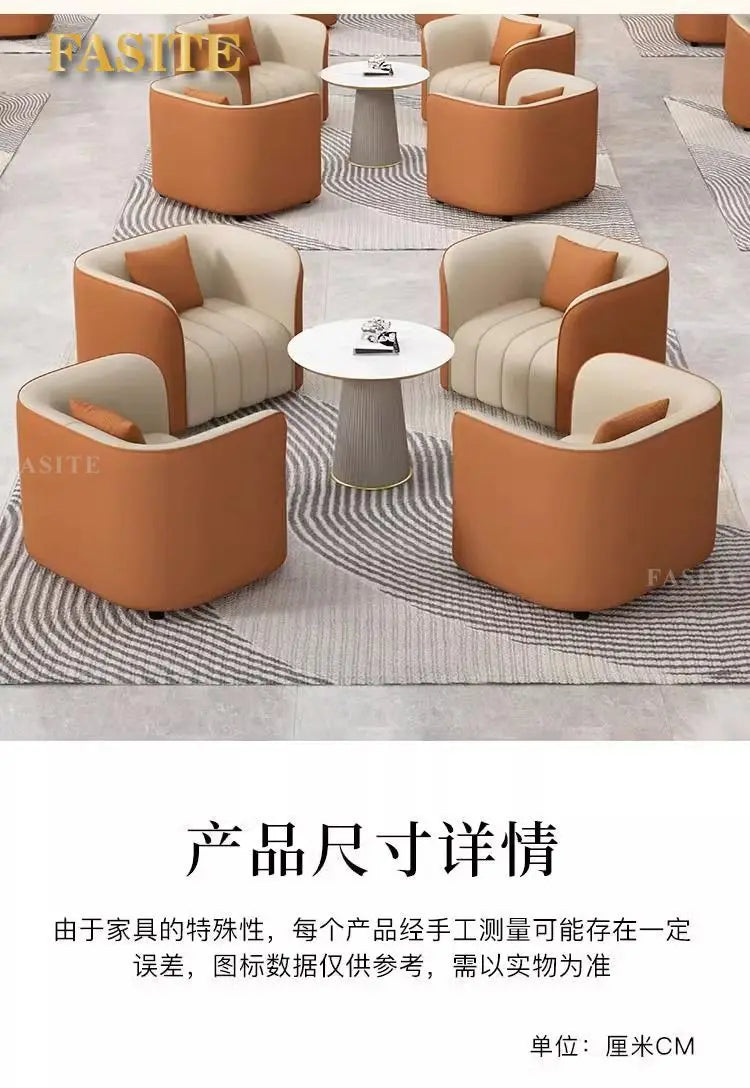 Simple Internet celebrity negotiation Reception Sofa Hotel Business Court Rest Sales Office Sofa Combination