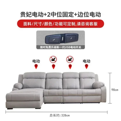 Sofas Luxury Two Seater Modern Soft Recliner Sofas Floor Daybed