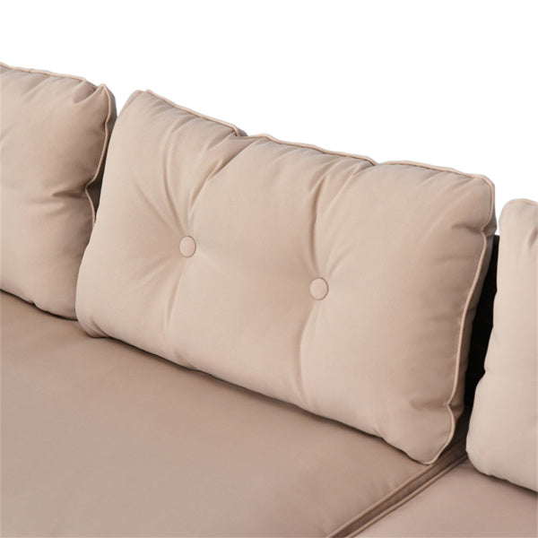 Outdoor Pieces Patio Furniture Set for Garden and Yard, Comfortable Seating, Durable Design