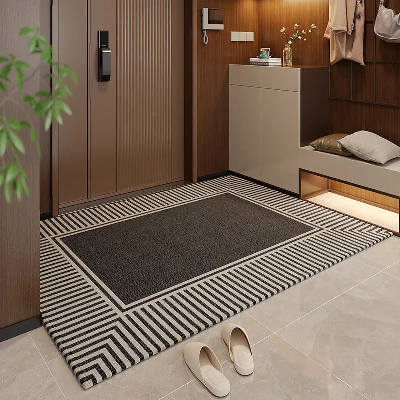 VIKAMA Light Luxury Entrance Door Mats, Anti - Slip Door Mats For The Living Room And Foyer, Dirt - Resistant Home Decoration - PatioLix