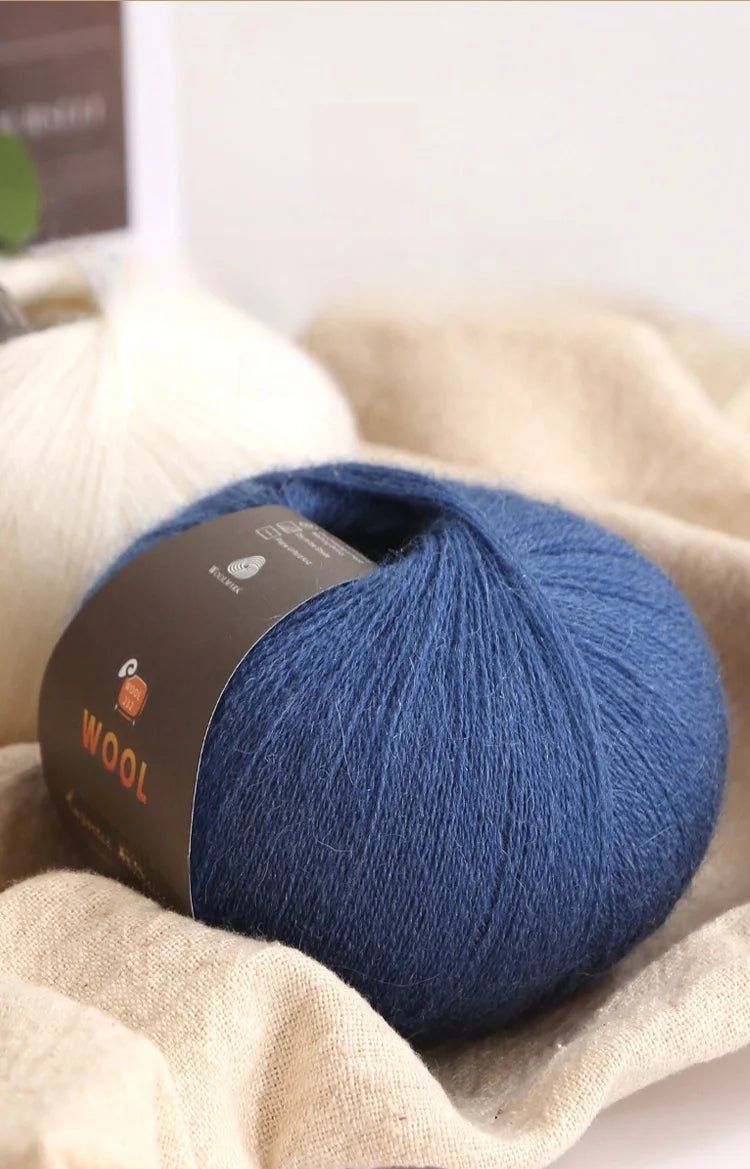 1 Large Bag of 500g Cashmere Fine Wool Yarn for Handmade DIY Knitting, Used to Make Warm Sweaters, Scarves, Hats, Knee Pads, Gloves, Wool Pants, Blankets, and Other Crafts. 1 Bag = 10 Pieces = 500g - PatioLix