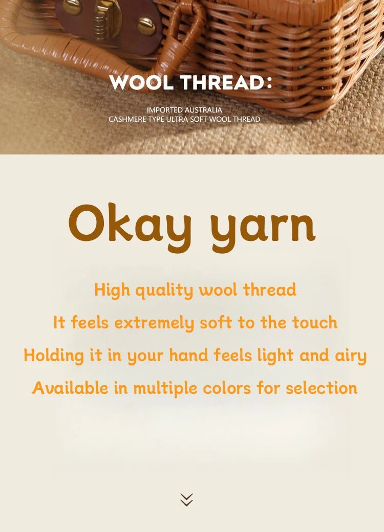 1 Large Bag of 500g Cashmere Fine Wool Yarn for Handmade DIY Knitting, Used to Make Warm Sweaters, Scarves, Hats, Knee Pads, Gloves, Wool Pants, Blankets, and Other Crafts. 1 Bag = 10 Pieces = 500g - PatioLix