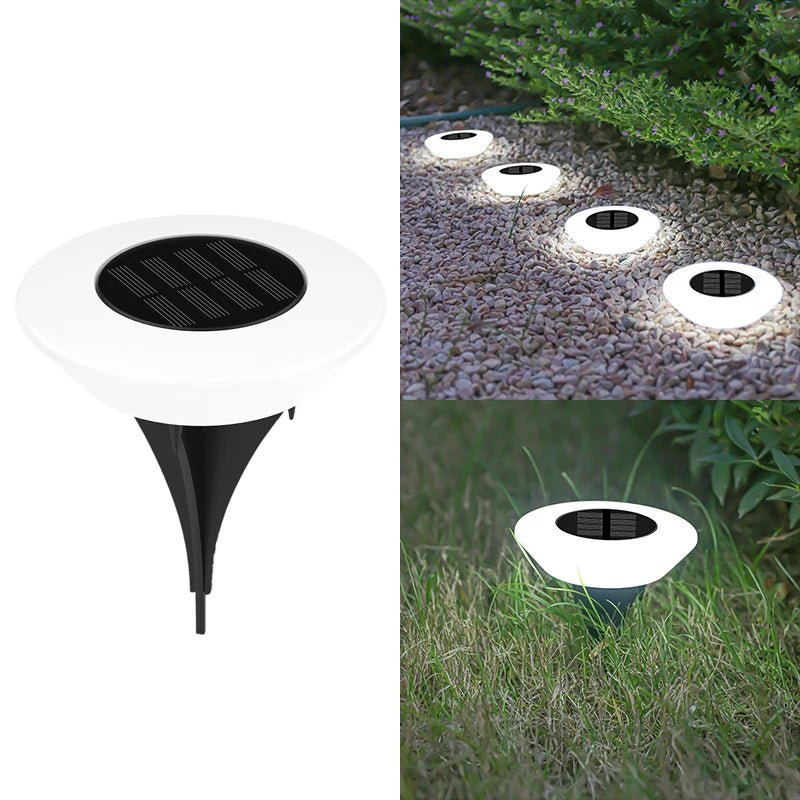 1/4Pack Solar Ground Lights,14LED Waterproof Outdoor Landscape Light, LED Lawn Lamp, for Garden Pathway Yard Deck Camping Decor - PatioLix