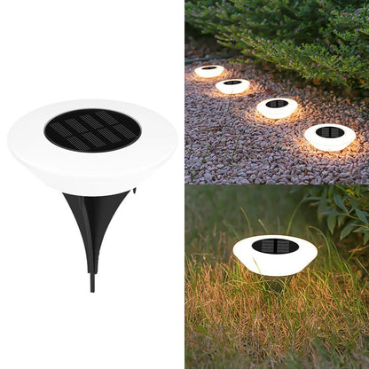 1/4Pack Solar Ground Lights,14LED Waterproof Outdoor Landscape Light, LED Lawn Lamp, for Garden Pathway Yard Deck Camping Decor - PatioLix