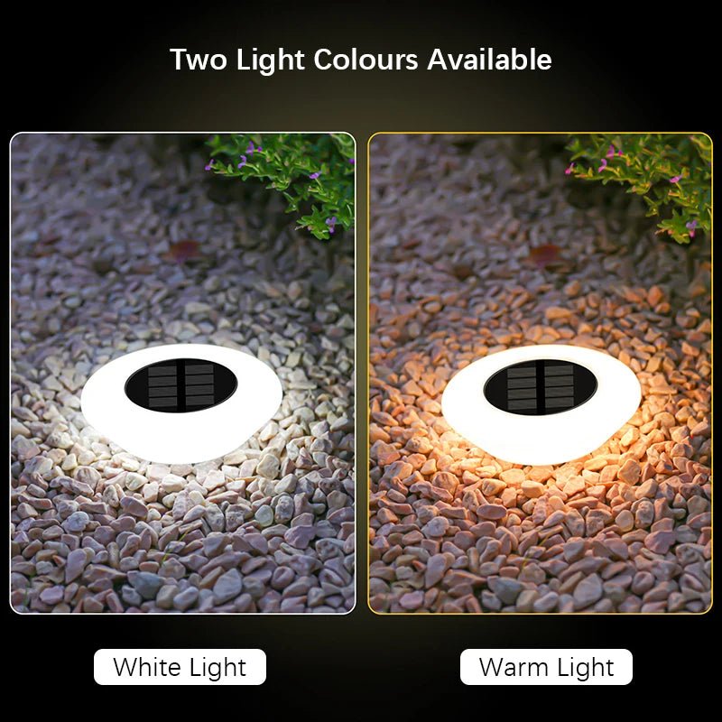 1/4Pack Solar Ground Lights,14LED Waterproof Outdoor Landscape Light, LED Lawn Lamp, for Garden Pathway Yard Deck Camping Decor - PatioLix