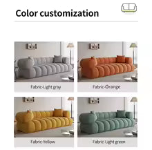 Style moderne italien appartement de luxe hôtel salon meubles canapé ensemble 3 places canapé blanc velours moderne canapé