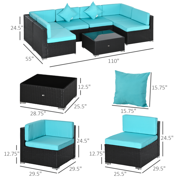 Outdoor Patio Furniture Set - Stylish & Durable for Garden, Backyard, or Balcony - Perfect for Relaxation & Entertaining Guests
