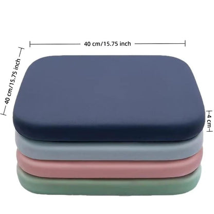 1PC 40/45CM Thick Seat Cushion Ultra Soft Memory Foam Office Chair Pad Breathable Rebound Waist Cushion - PatioLix