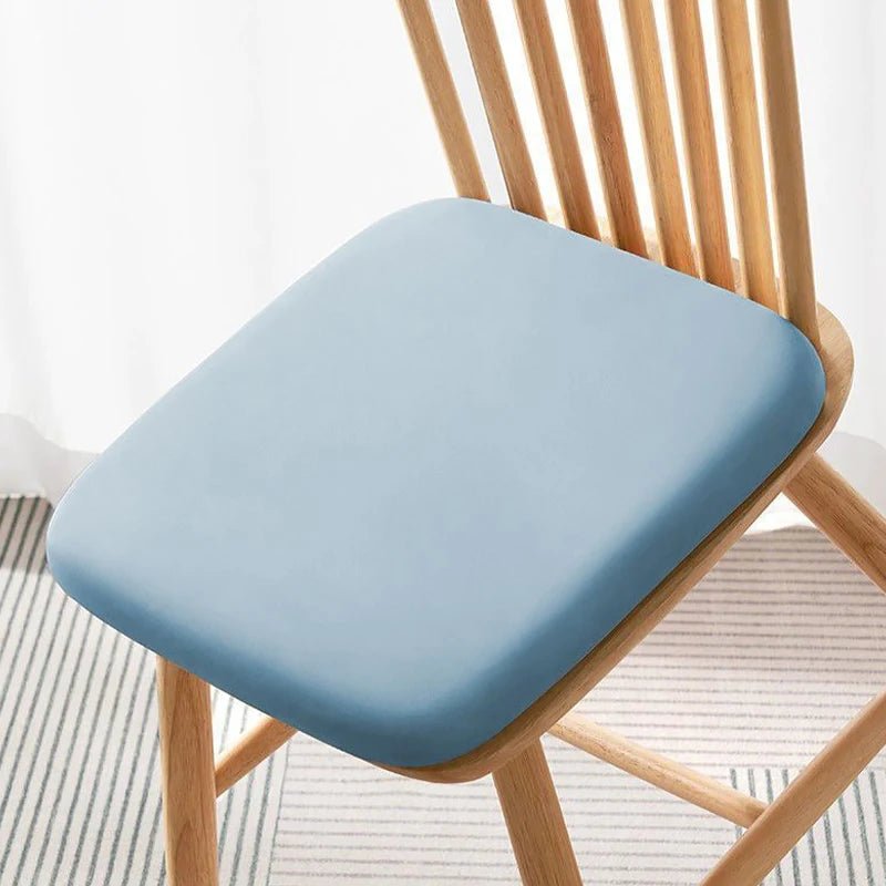 1PC 40/45CM Thick Seat Cushion Ultra Soft Memory Foam Office Chair Pad Breathable Rebound Waist Cushion - PatioLix